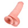 King Cock Realistisk Dildo med Kugler 28 cm