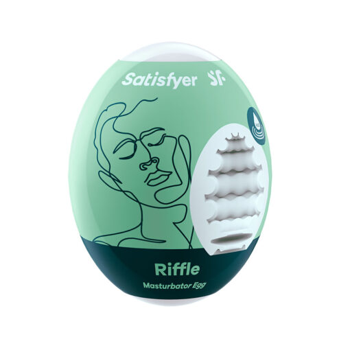 Satisfyer Masturbator Æg Single Riffle