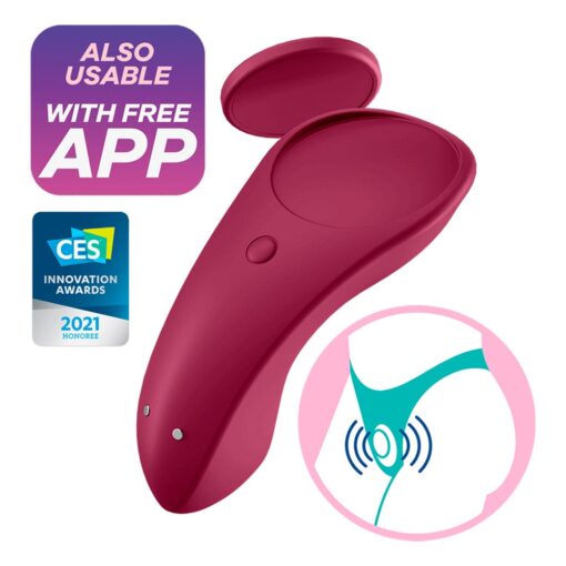 Satisfyer Sexy Secret App-Styret Trusse Vibrator